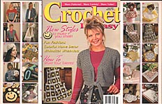 Crochet Fantasy Afghans, No. 150, June 2001