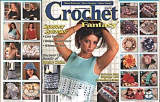 Crochet Fantasy Afghans, No. 151, August 2001