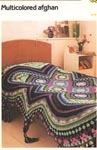 Marshall Cavendish LTD. Multi- Colored Afghan (Shaped)