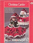 Christmas Caroler Musical Pillow Doll or dress for 13" bed doll.