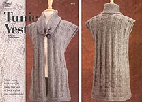 Annie's Attic KNIT Tunic Vest