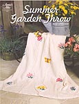 Annie's Attic KNIT Summer Garden Throw