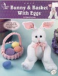 Annie's Attic KNIT Bunny & Basket With Eggs