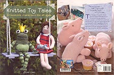 David & Charles Ltd. Knitted Toy Tales