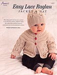 Annie's KNIT: Easy Lace Raglan Jacket & Hat