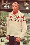 KNIT King Patterns No. 1101: Haida Man's Cardigan