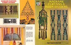 Hazel Pearson Handicrafts Macrame Curtains & Room Dividers