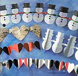 Aleene's Big Book of Crafts Christmas Fun Card 8: Paper Garlands