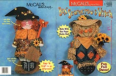 McCall's Creates: Box Scarecrow & Witch