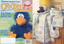 Crochet World, April 2006, Easter Special.