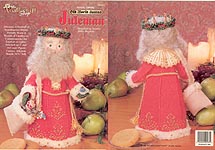 Plastic Canvas Old World Santas: Juleman