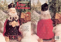 Plastic Canvas Old World Santas: Father Christmas