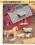 Annie's International Plastic Canvas Club: Little Red Barn Set