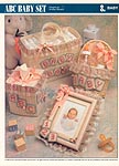 Annie's International Plastic Canvas Club: ABC Baby Set