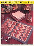 Annie's International Plastic Canvas Club: Bargello Place Mat Set