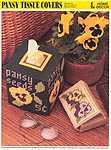 Annie's International Plastic Canvas Club: Pansy Tissue Covers