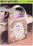 Annie's International Plastic Canvas Club: Pretty Kitty Tote