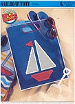 Annie's International Plastic Canvas Club: Sailboat Tote