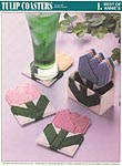 Annie's International Plastic Canvas Club: Tulip Coasters