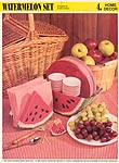 Annie's International Plastic Canvas Club: Watermelon Set