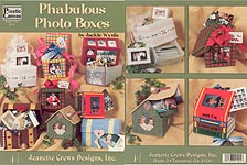 Jeanette Crews Plastic Canvas Phabulous Photo Boxes