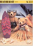 Annie's International Plastic Canvas Club: Beach Bear Set