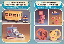 Columbia- Minerva Children's Toy Ideas in Plastic Canvas