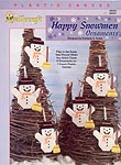 TNS Plastic Canvas Happy Snowmen Ornaments