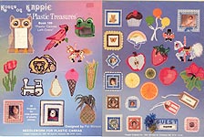 Kappie Plastic Treasures Book 109: Plastic Canvas Left- Overs