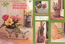 Annie's Attic Plastic Canvas Decorative Doorstops