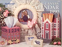 The Needlecraft Shop Plastic Canvas Calendar 1990