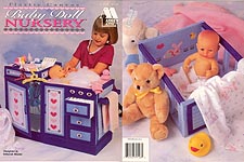 Annie's Attic Plastic Canvas Baby Doll Nursery