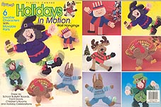 TNS Plastic Canvas Holidays in Motion Wall Hangings
