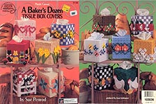 ASN Plastic Canvas A Baker's Dozen Tissue Box Covers