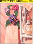 Annie's International Plastic Canvas Club: Butterfly Towel Holder