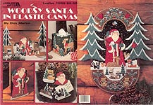 LA Woodsy Santa in Plastic Canvas