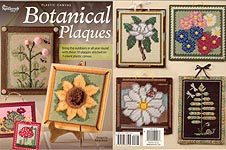 TNS Plastic Canvas Botanical Plaques