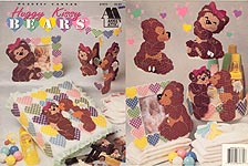 Annie's Attic Plastic Canvas Huggy Kissy Bears