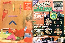 Plastic Canvas World, January 1995