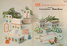 CM Columbia- Minerva Kitchen Accessory Ideas Made With Fashion Ease Plastic Canvas