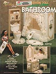 TNS Plastic Canvas Fashion Doll Dream Home Bathroom