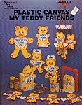 Needlecraft Ala Mode Plastic Canvas My Teddy Friends