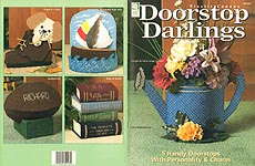 HWB Plastic Canvas Doorstop Darlings