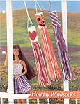 Annie's Fashion Doll Plastic Canvas Club: Holiday Wind Socks