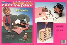 TNC Plastic Canvas Fashion Doll Carry & Play: Park