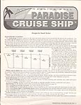 Annie's Attic Plastic Canvas Fashion Doll Paradise Cruise Ship