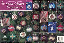 Annie's Attic Plastic Canvas Satin & Jewel Ornaments