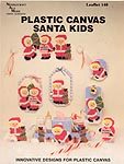 Needlecraft Ala Mode Plastic Canvas Santa Kids