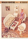 Annie's International Plastic Canvas Club: Fashion Doll Furniture Wicker Furniture