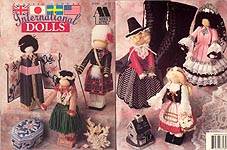 Annie's Attic Plastic Canvas International Dolls